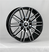 15" DRIFT Racing DR307 🌟 15X7 +25 5X100 + 5X114.3 🌟 C.B 73.1 Black Machined ✅